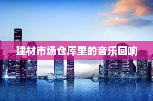 建材市场仓库里的音乐回响