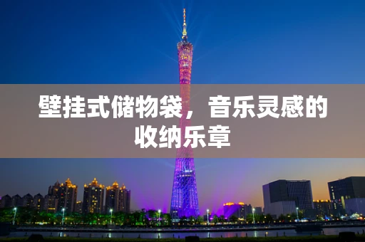 壁挂式储物袋，音乐灵感的收纳乐章