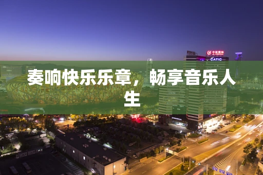 奏响快乐乐章，畅享音乐人生