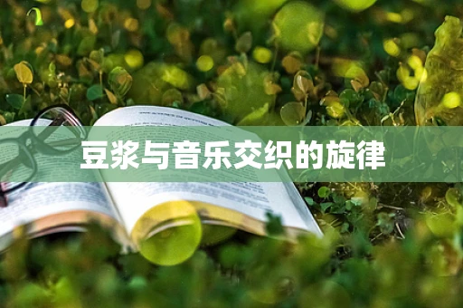 豆浆与音乐交织的旋律