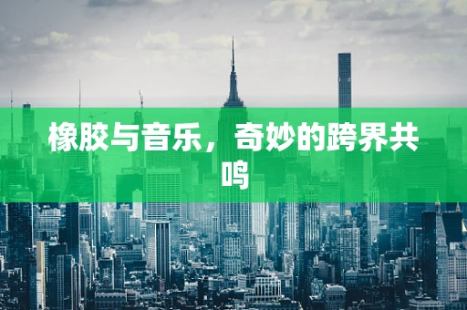 橡胶与音乐，奇妙的跨界共鸣