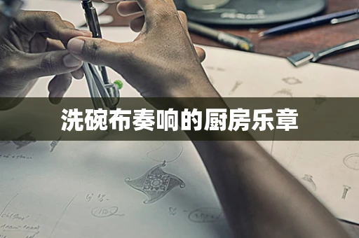 洗碗布奏响的厨房乐章