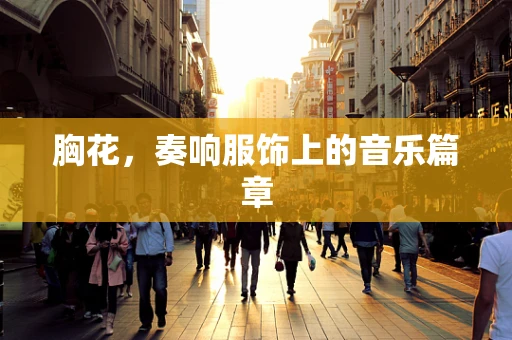 胸花，奏响服饰上的音乐篇章