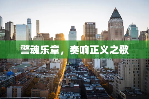警魂乐章，奏响正义之歌