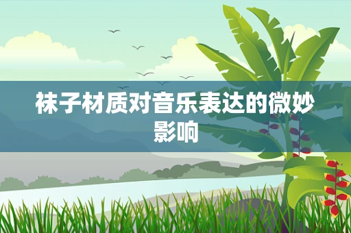 袜子材质对音乐表达的微妙影响