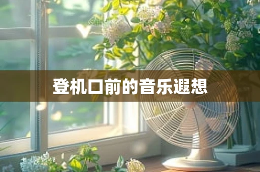 登机口前的音乐遐想