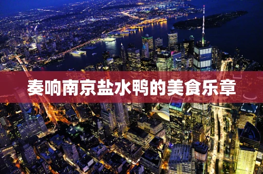 奏响南京盐水鸭的美食乐章