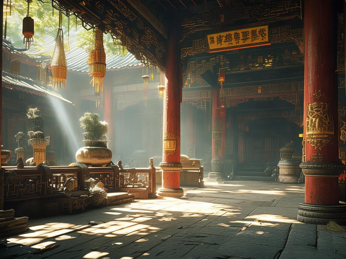 道观中的仙乐回响
