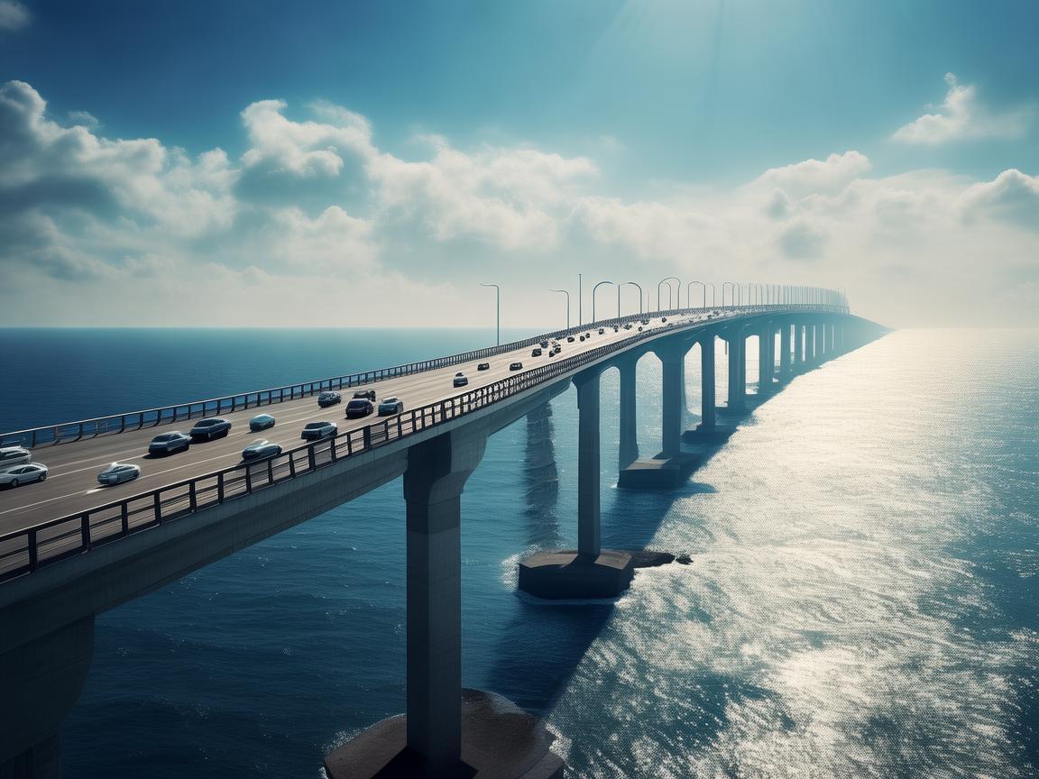跨海大桥通行车，音乐如何为流动的风景线增添韵律？