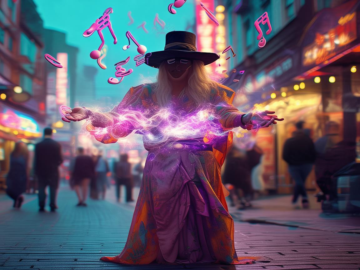 街头魔术，音乐与幻术的跨界融合