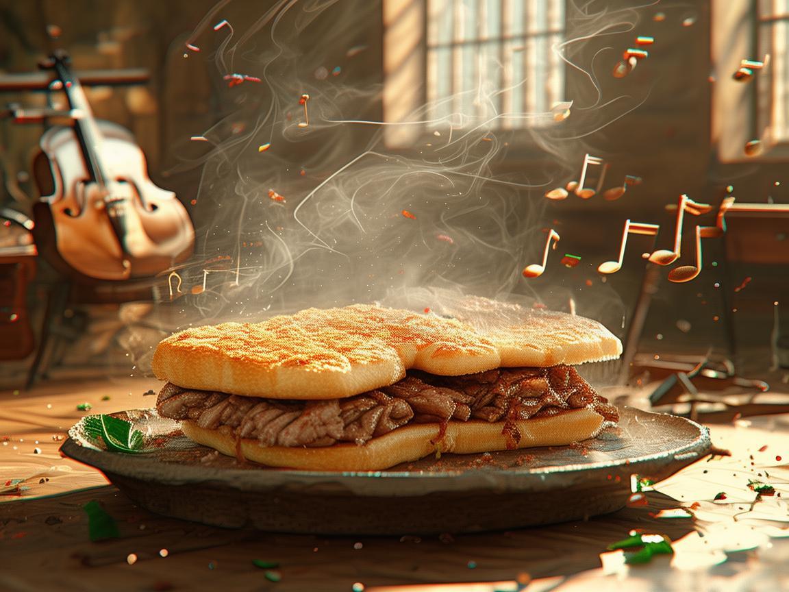音乐创作中的肉夹馍灵感，如何将地域特色融入旋律？