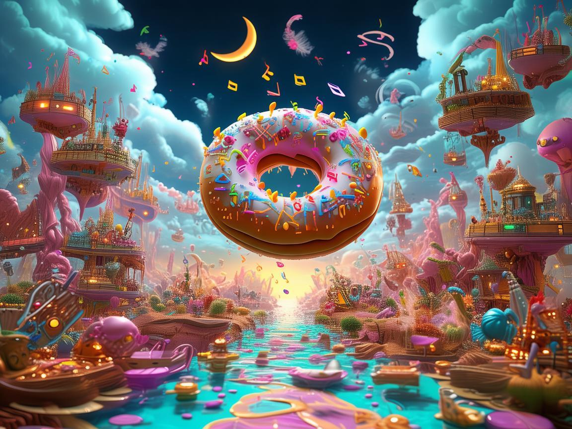 甜甜圈的音乐奇幻之旅