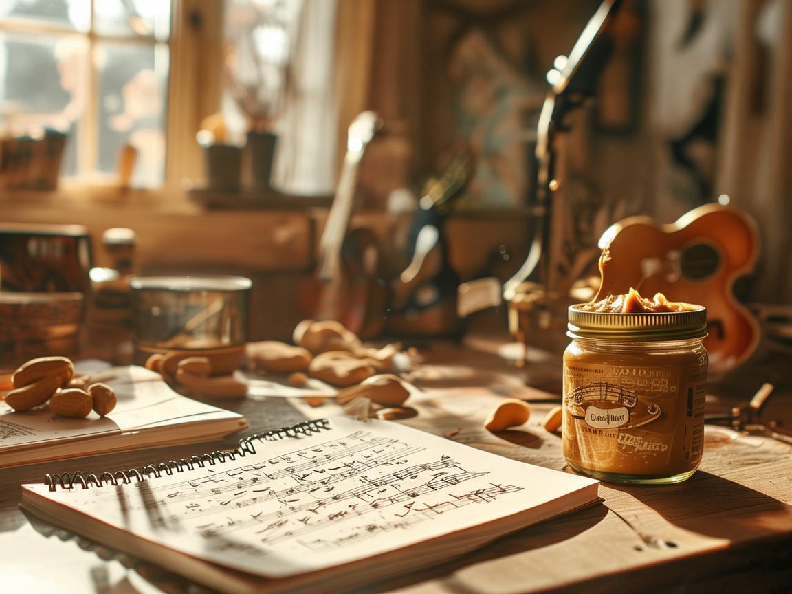 花生酱的旋律，音乐创作中的意外灵感之源？