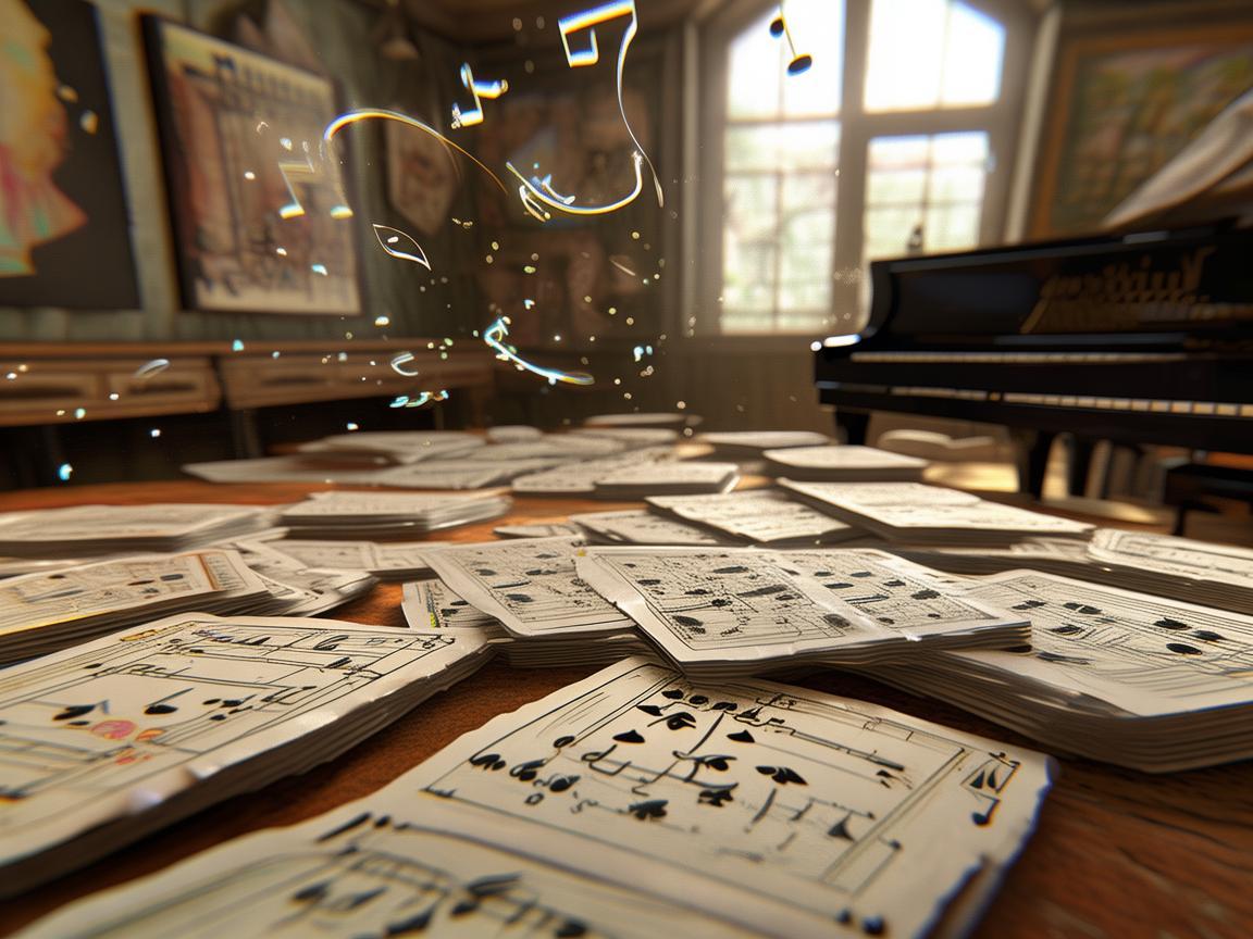 扑克牌与音乐创作，灵感碰撞的奇妙火花