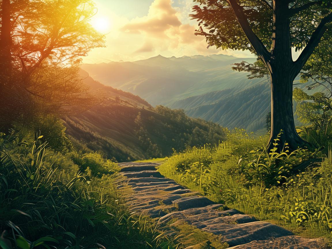山区登山道，音乐与自然交响的独特舞台