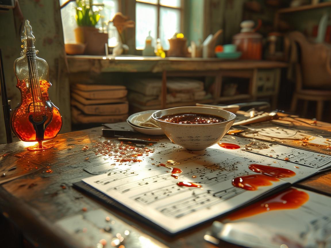 甜面酱的意外旋律，音乐创作中的调味艺术
