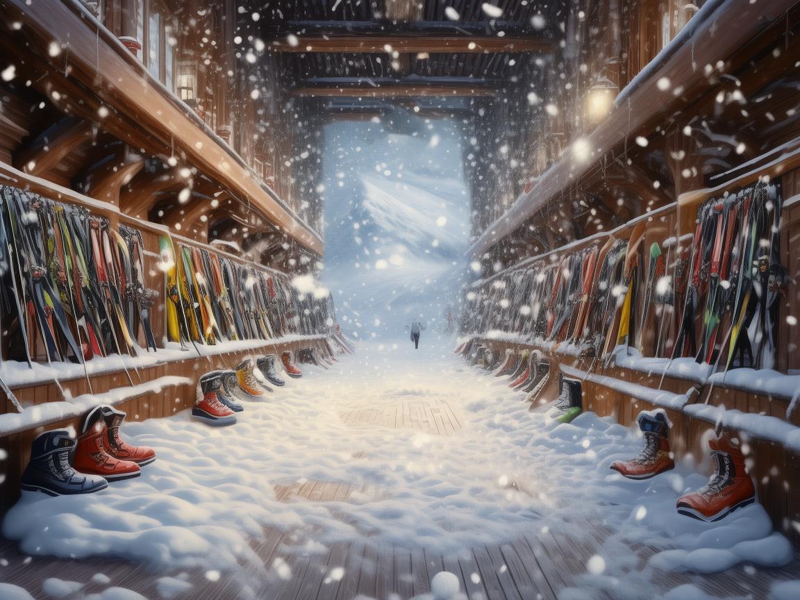 音乐与雪趣，滑雪场雪具大厅的交响之问