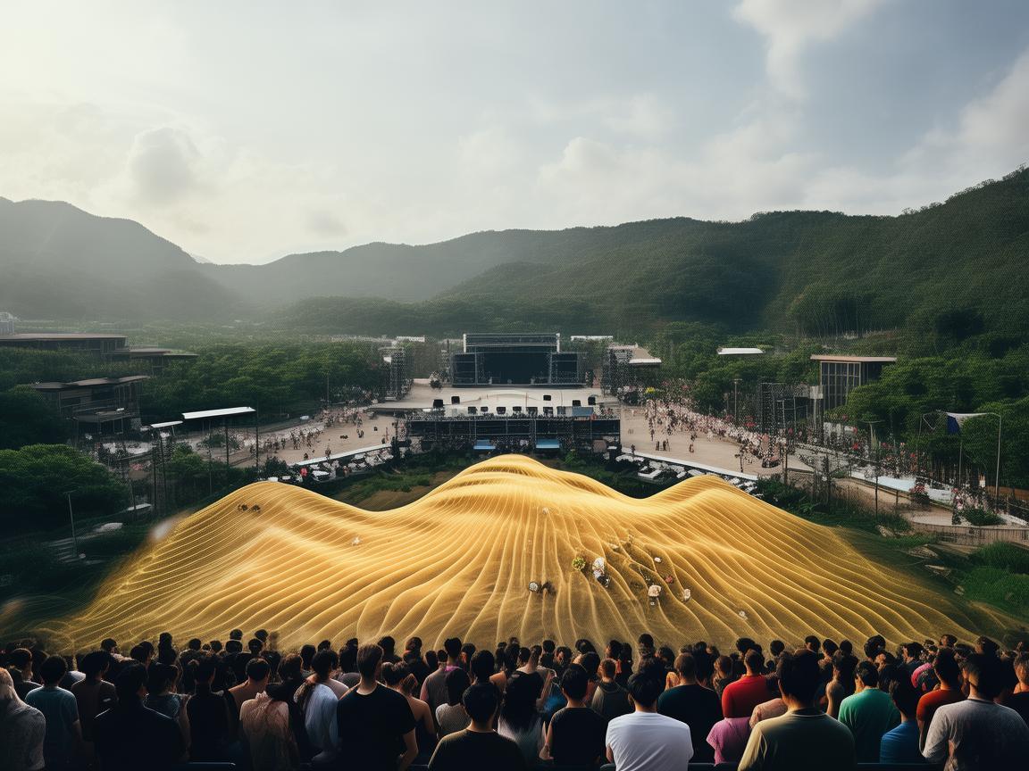 遂宁音乐节，如何在地形独特的河东新区打造完美音响效果？