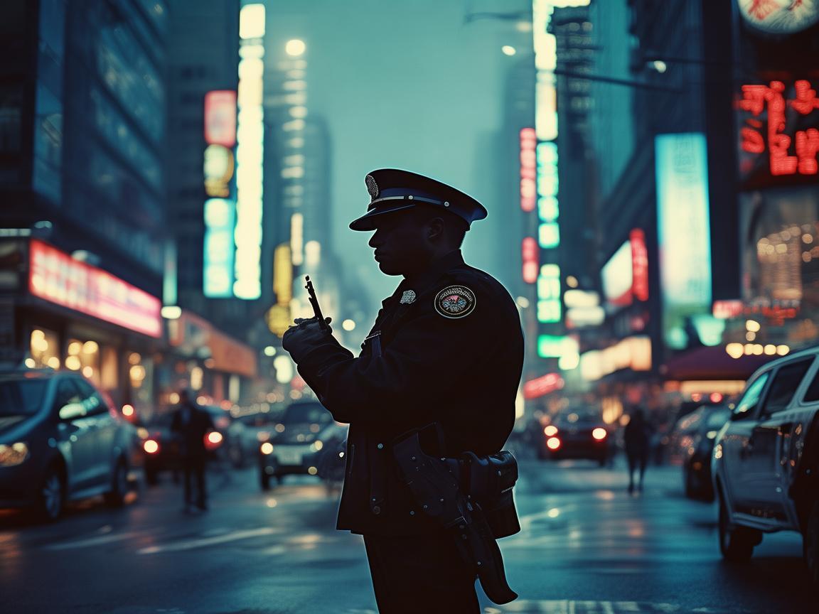 交警与音乐，城市旋律的和谐守护者？
