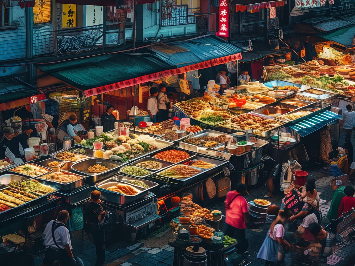 夜幕下的味觉盛宴，如何在夜市美食节中打造音乐与美食的完美交响？