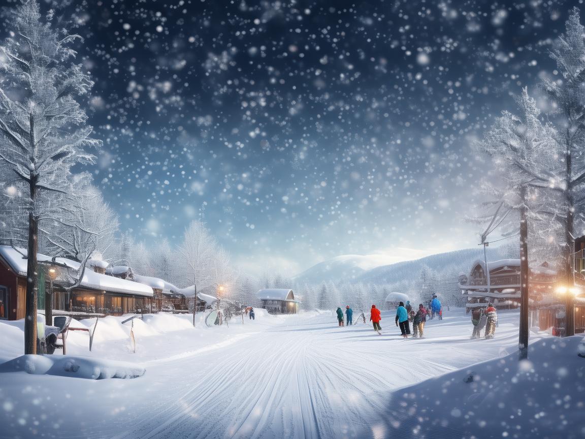 雪场旋律，奏响冬日乐章