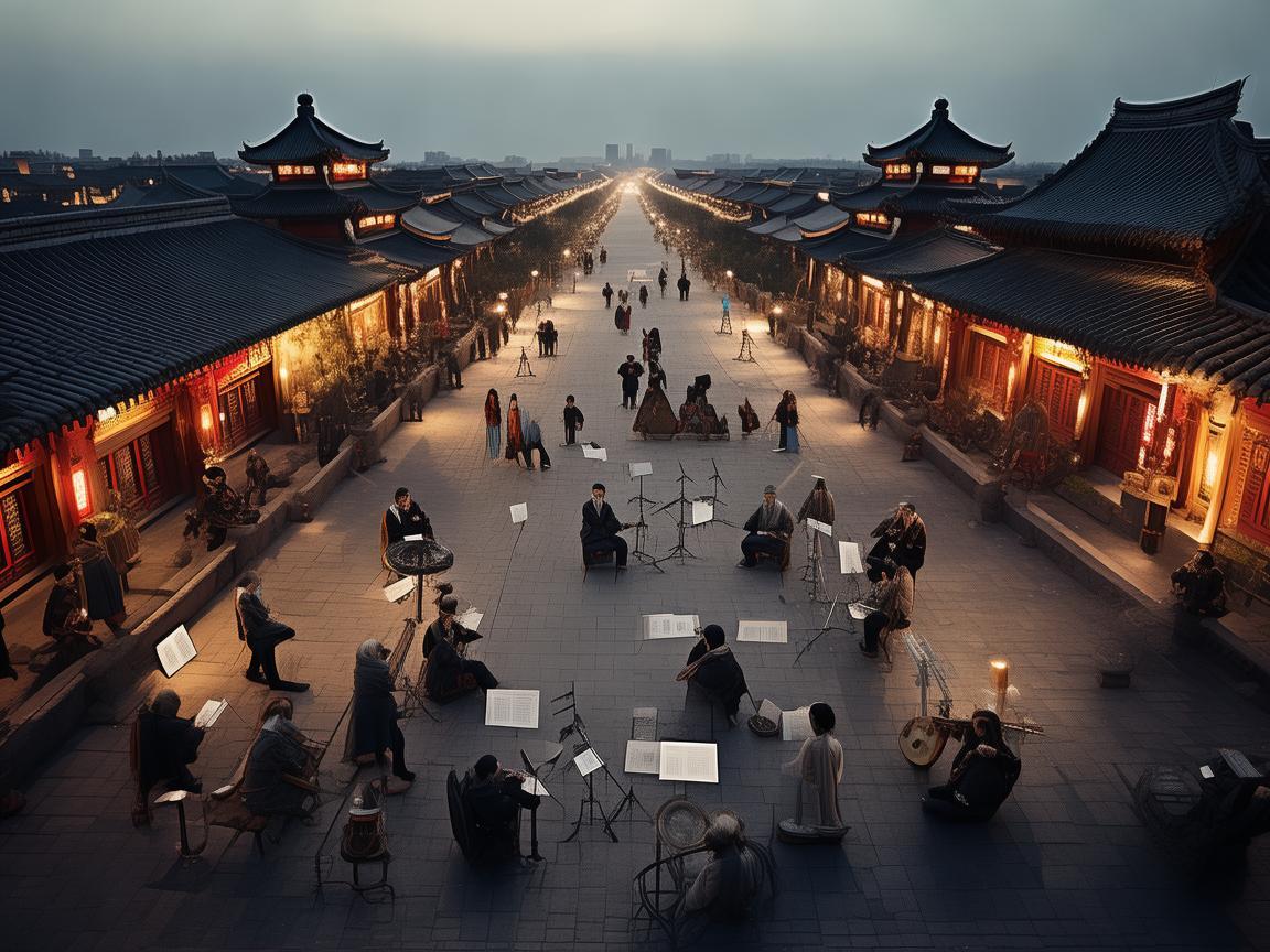 音乐与古都安阳的交响，如何在现代音乐中融入殷商文化元素？