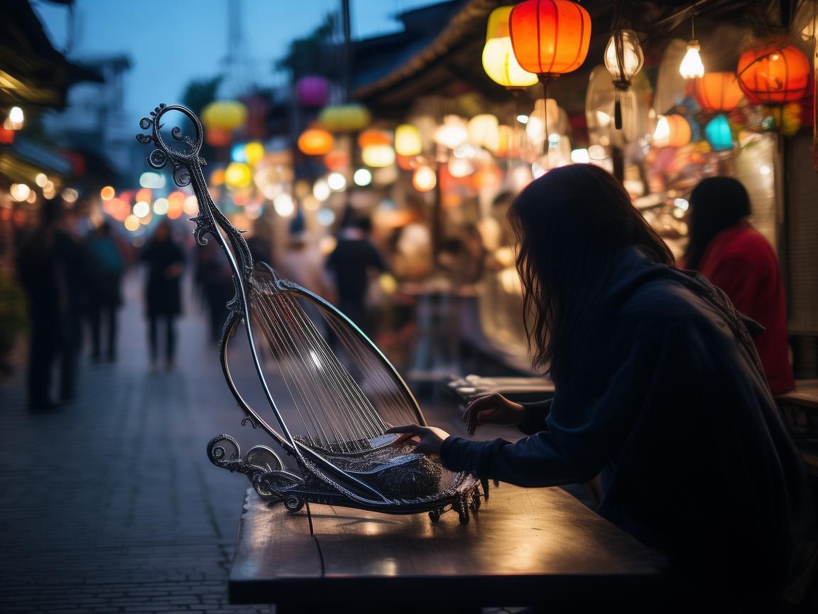 夜幕下的音符，音乐家如何在夜市文化中寻找灵感？