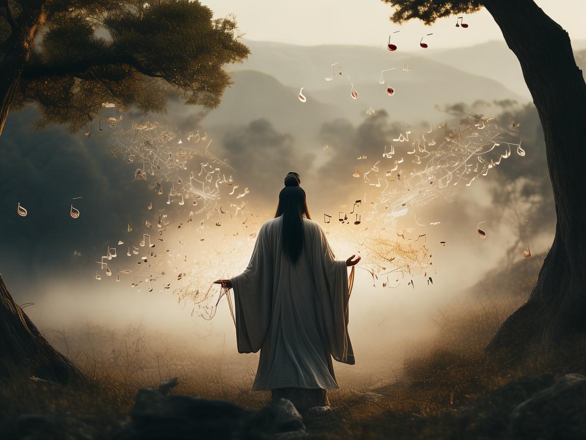 道士与音符，传统与现代音乐融合的神秘旋律