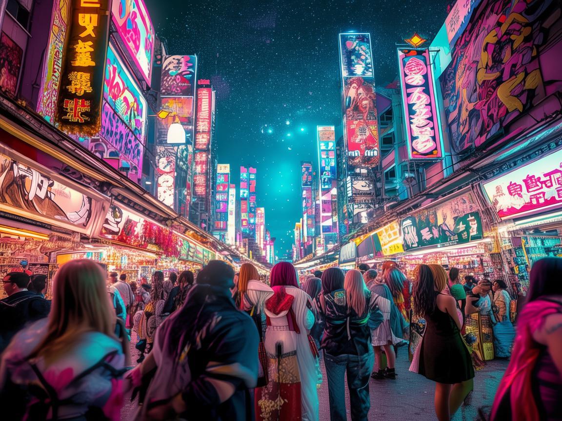 夜市动漫展，音乐与二次元文化的奇妙碰撞？