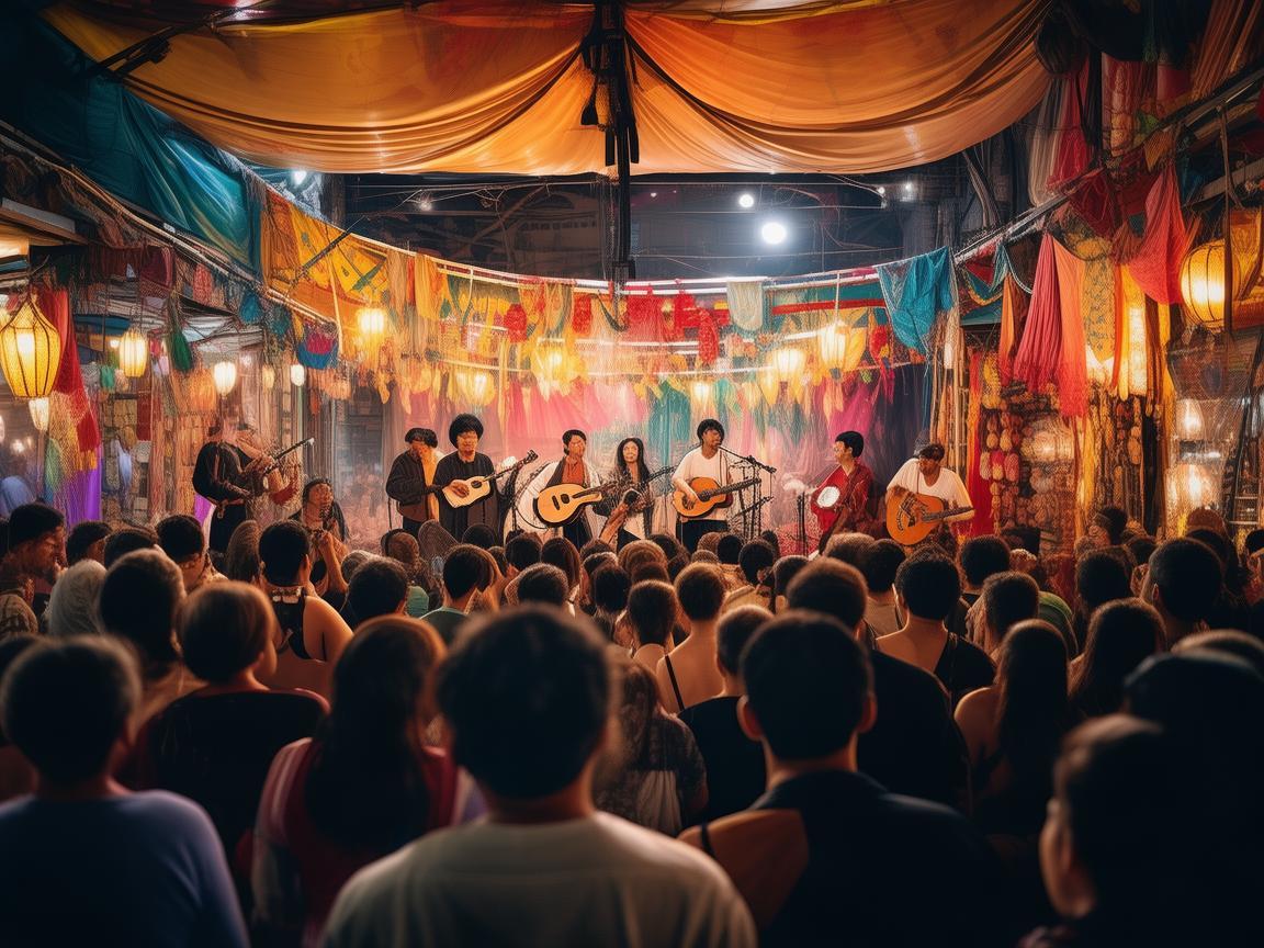 夜市音乐，如何通过现场表演营造独特氛围？