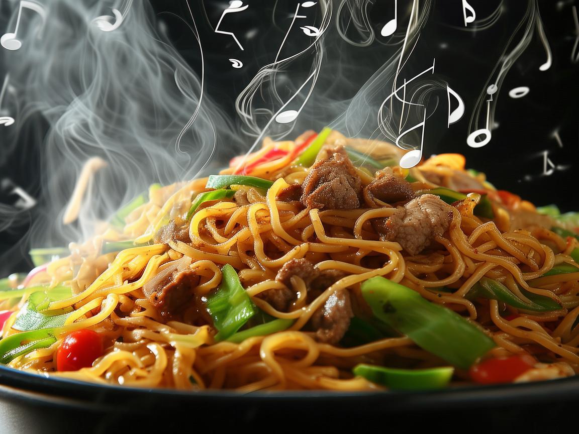 奏响美食与音乐交织的炒面乐章