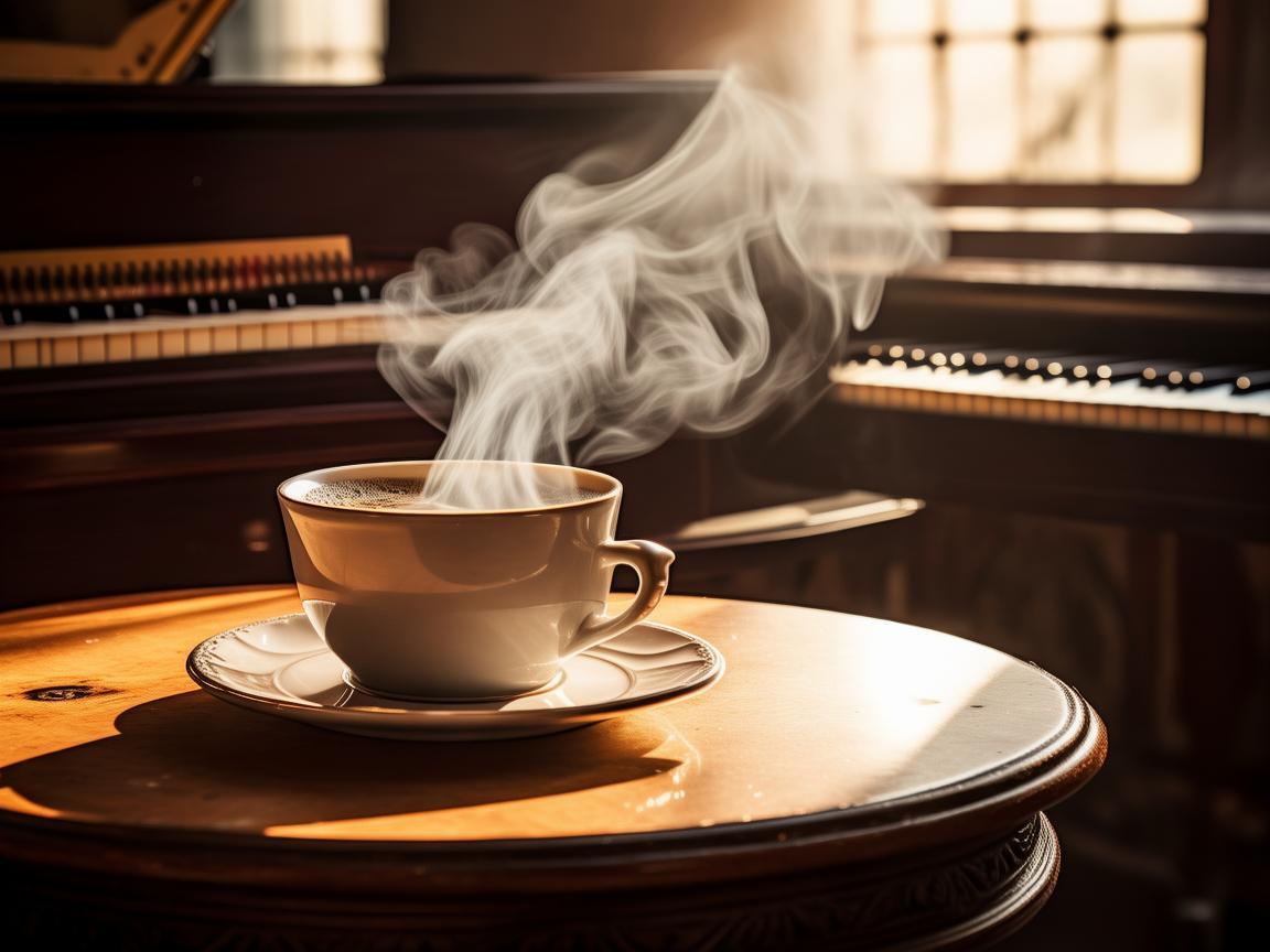 咖啡香韵中的音乐灵感