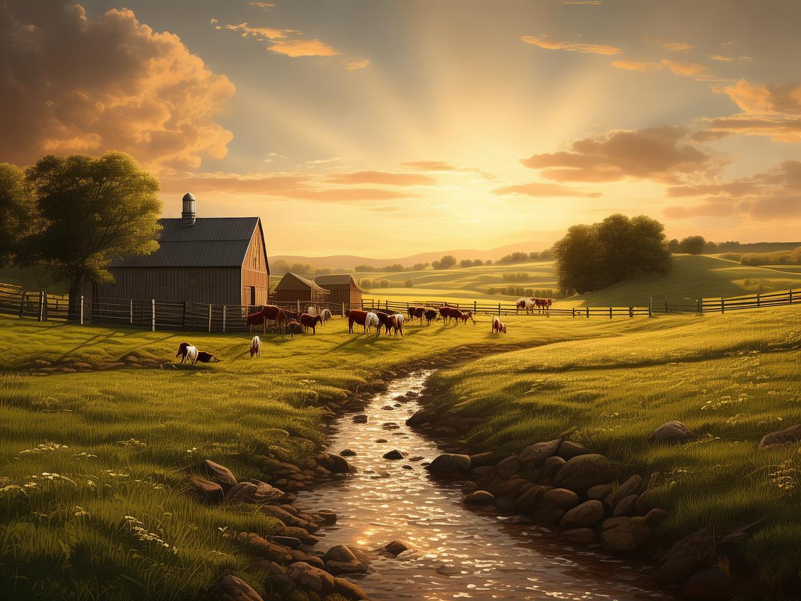 农场奏响的音乐诗篇