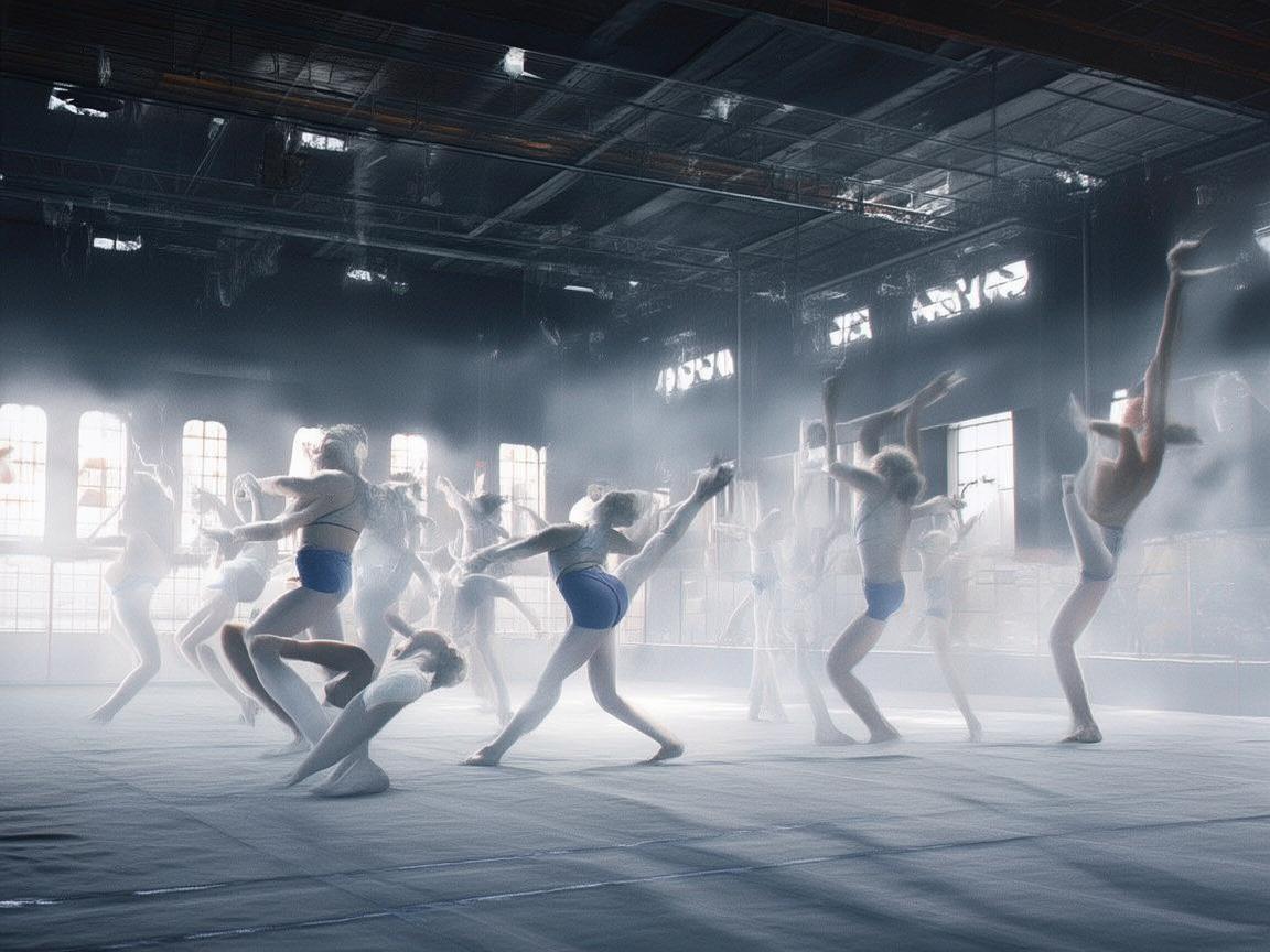 体操与音乐交织的律动之美