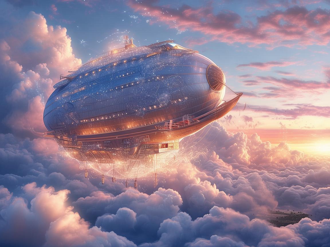 飞艇奏响的梦幻乐章