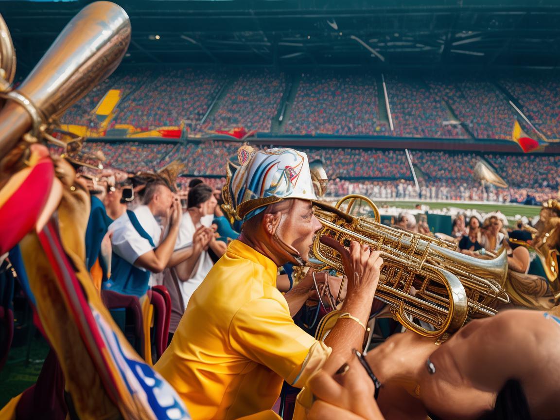 奏响足球场的激昂乐章