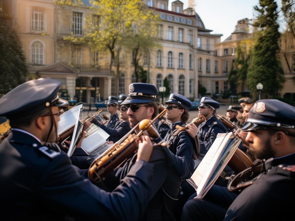 奏响警营乐章，音乐与警察局的共鸣