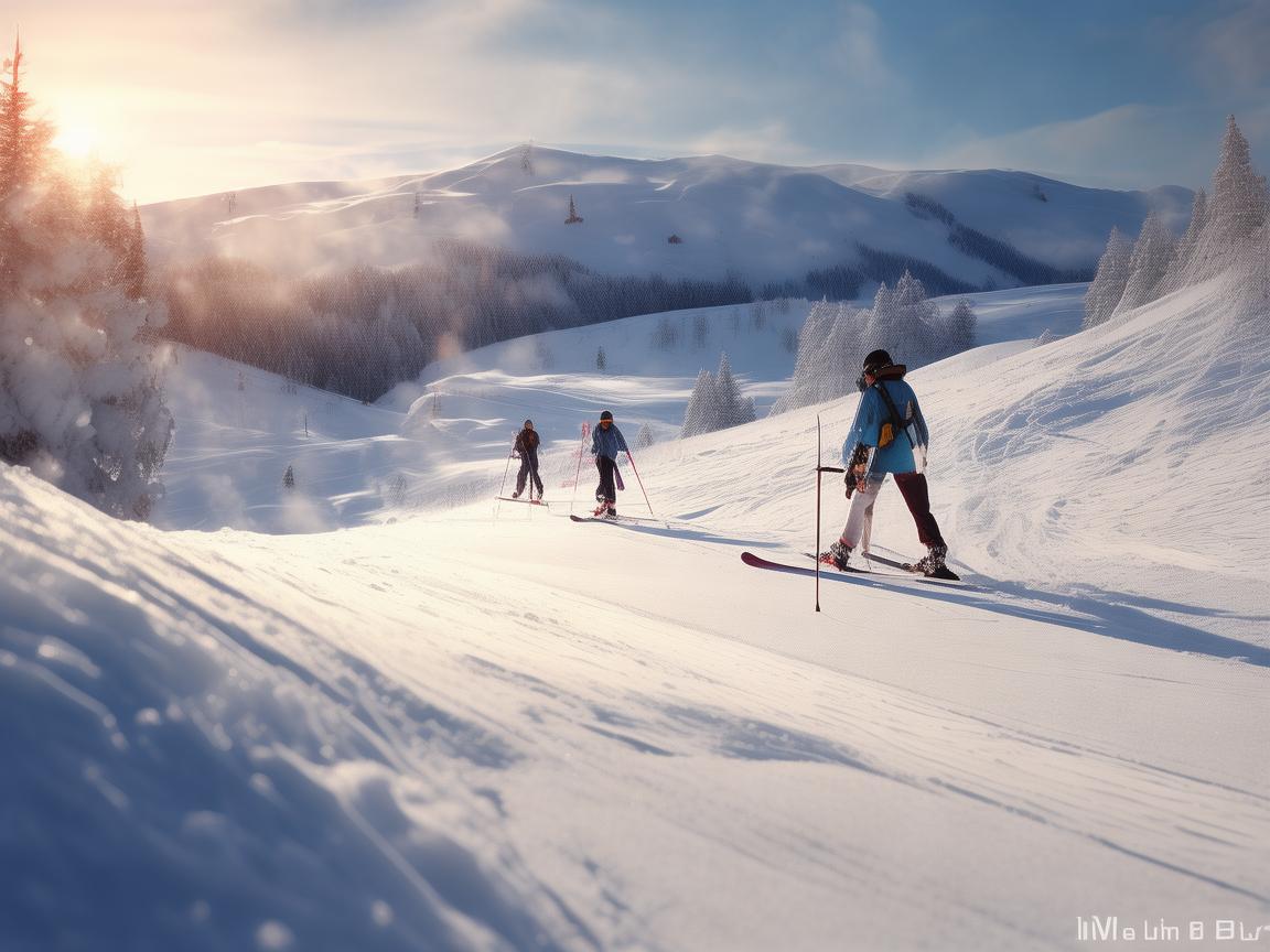 滑雪与音乐，律动在雪上的交融
