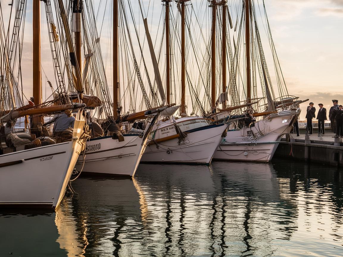 船舶停靠点奏响的乐章